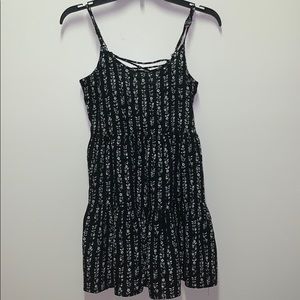 MUDD Black Floral Sundress